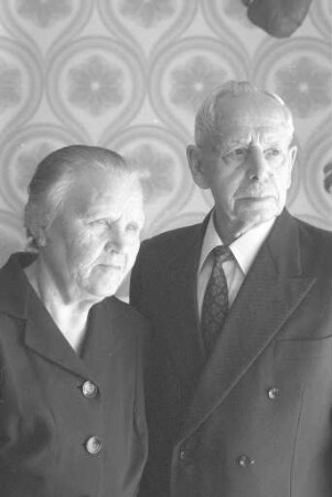 Diamanthochzeit der Eheleute Theresia und Franz Bless aus der Adlerstraße 36