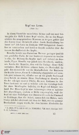 8: Kopf aus Lerna