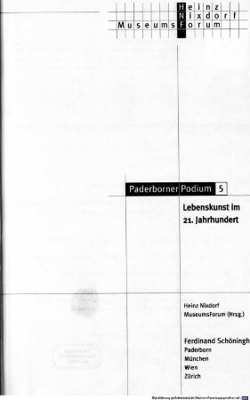 Lebenskunst im 21. Jahrhundert
