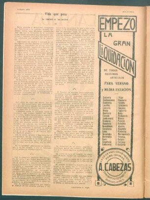 Vida que pasa : La libertad en los hechos