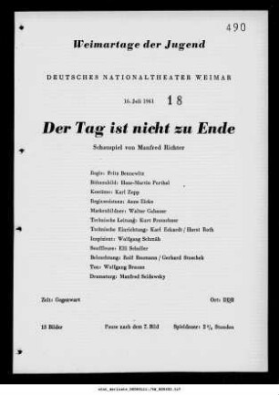 Der Tag ist nicht zu Ende