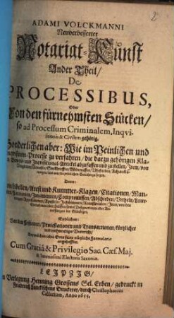 Informatio Notariorum, 2