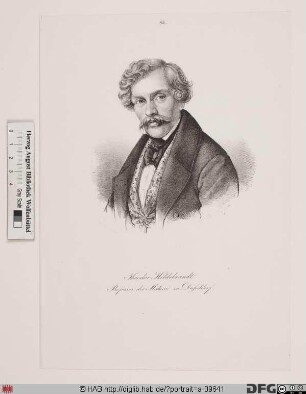 Bildnis (Ferdinand) Theodor Hildebrandt