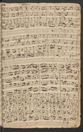 Dixit Dominus; V (4), orch, bc; D-Dur