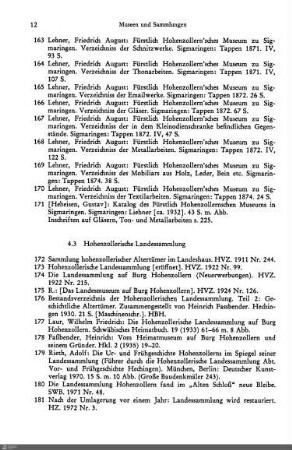 4.3 Hohenzollerische Landessammlung