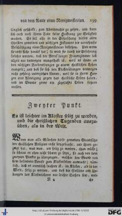 Zweyter Punct.