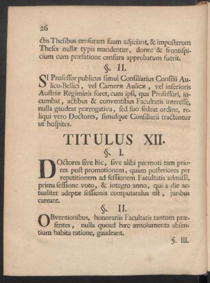 Titulus XII.