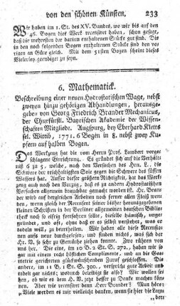 6. Mathematick.