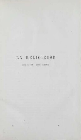 La Religieuse