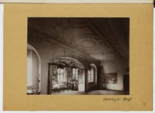 Schloss Dobrilugk: Innenansicht (aus: Skizzen- und Fotoalbum 28)