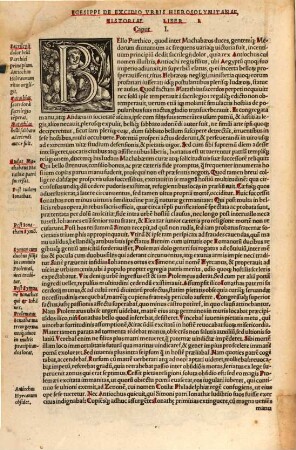 Egesippi Historiographi inter scriptores ecclesiasticos uetustissimi, De rebus a Iudaeorum principibus in obsidione fortiter, gestis deq[ue] excidio Hierosolymorum aliarumq[ue] ciuitatum adiacentium