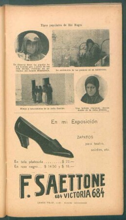 Tipos populares de Río Negro - [Ilustración]