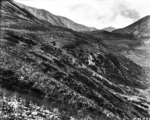 Nordhänge der Mount Oquirrh Mountains : Steilhänge an der Nordseite der Mount Oquirrh Mountains