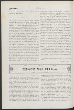 Dominación arabe en España