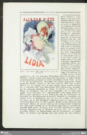 Alcazar d'Été - Lidia