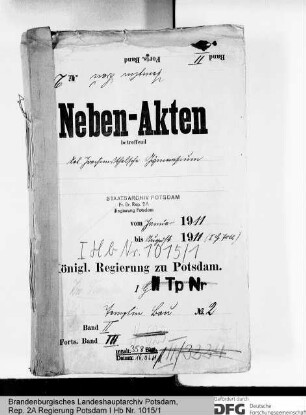 Bau und Unterhaltung des Joachimsthalschen Gymnasiums in Templin