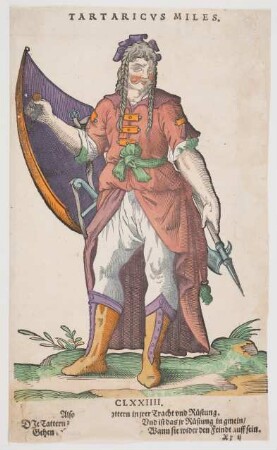 Tracht eines tartarischen Soldaten