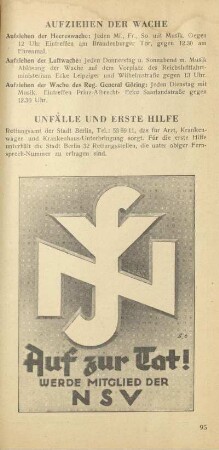 Aufziehen der Wache
