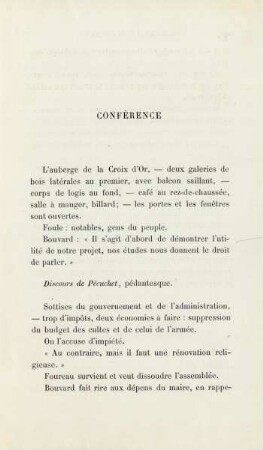 Conférence