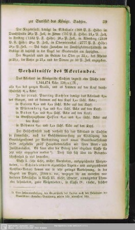 Verhältnisse des Ackerlandes