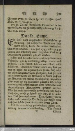 David Hume