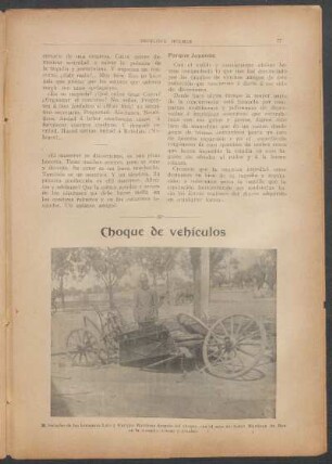 Choque de vehículos - [Foto]