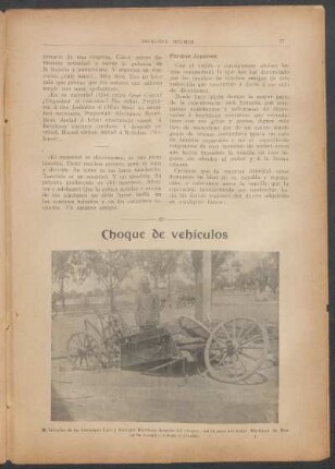 Choque de vehículos - [Foto]
