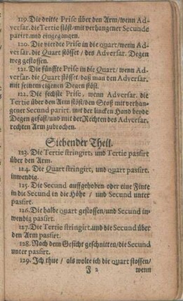 Siebender Theil.
