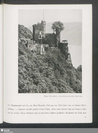 Burg Rheinstein, eine alte mainzische Zollfeste