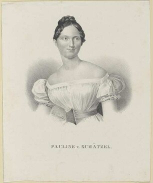 Bildnis der Pauline v. Schätzel