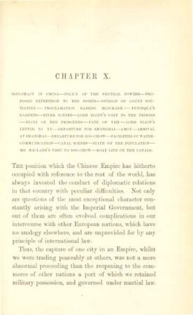 Chapter X. Diplomacy in China ...