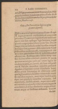 Cap. 3 [i.e. 13.] De Peroratione legis ex ipsius praemio & poena.