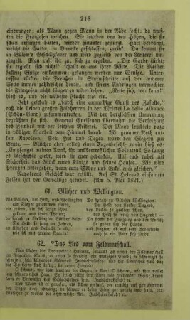 61. Blücher und Wellington