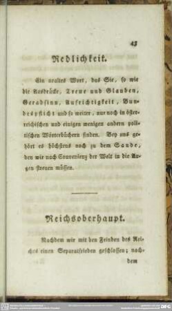 Redlichkeit