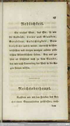 Redlichkeit