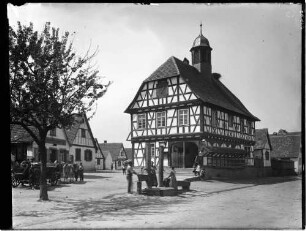 Leopoldshafen Rathaus Ansicht von Südosten