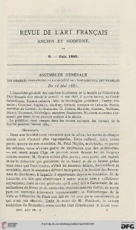 Nr. 6 (Juin 1885)