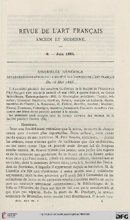 Nr. 6 (Juin 1885)