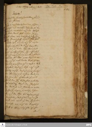 Brief von August Hermann Francke an Henrich Postell.