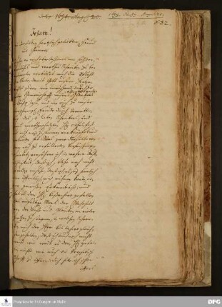 Brief von August Hermann Francke an Henrich Postell.