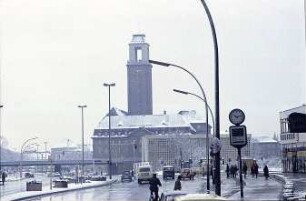 Berlin; Spandau: Rathaus von der Klosterstraße