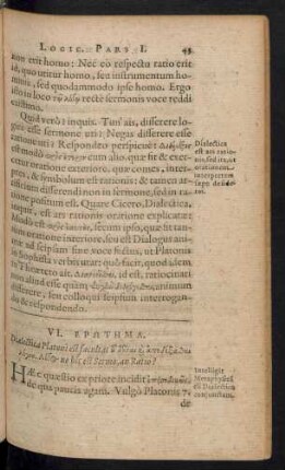 VI. Erōtēma.