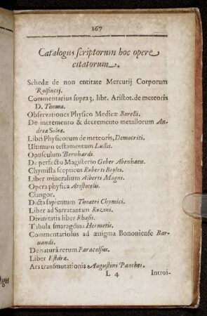 Catalogus scriptorum hoc opere citatorum.
