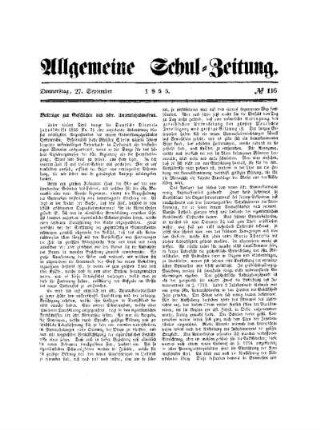 Beiträge zur Geschichte des östr. Unterrichtswesens