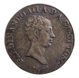 Münze, Lira, 1821
