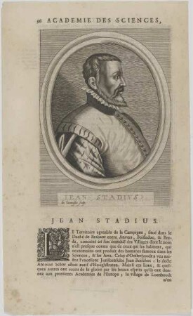 Bildnis des Jean Stadius