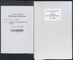 Verzinsung des Tielhelmschen Stipendiums durch die Bielefelder Kämmerei