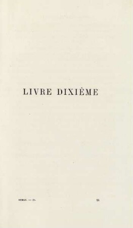 Livre dixième