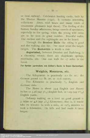 Weights, Measures etc.