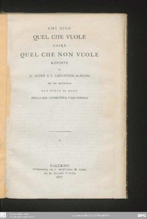 Chi dice quel che vuole udirà quel che non vuole risposte